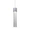 Besa Lighting Wanda 12 Cord Pendant, Clear Bubble, Satin Nickel Finish, 1x3W LED 1XT-WAND12CL-LED-SN - alternate 1